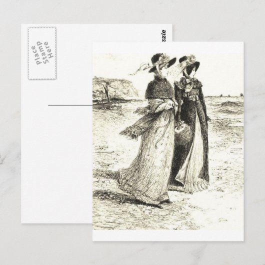 Überzeugung von Jane Austen Postkarte (Vorne/Hinten)