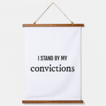 Überzeugungen Holztäfelung Wandteppiche