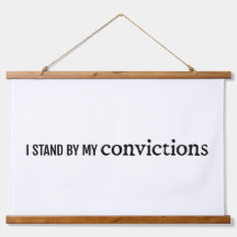 Überzeugungen Holztäfelung Wandteppiche