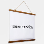 Überzeugungen Holztäfelung Wandteppiche (Gewinkelt)