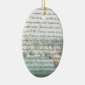 Überzeugungs-Buchstabe kundengerecht Keramikornament (Rechts)