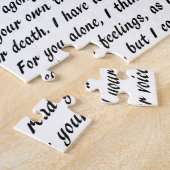 Überzeugungs-Text Puzzle (Seite)