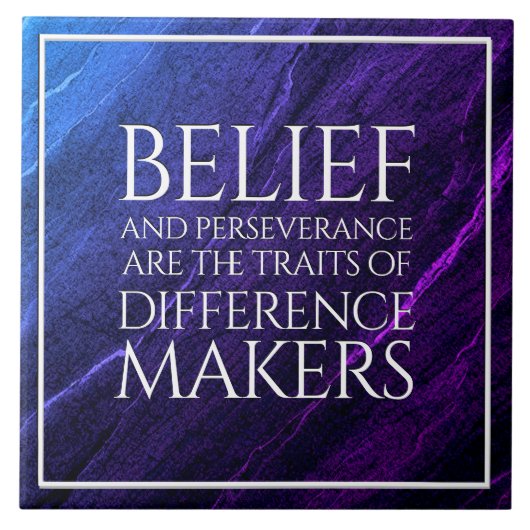 Überzeugungs- und Beharrungsmerkmale von Differenz Fliese (Vorderseite)