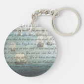 Überzeugungsbrief zweiseitig schlüsselanhänger (Rückseite)