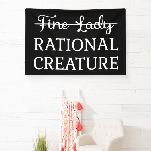 Überzeugungskraft Jane Austen - Rational Creature Banner (InSitu)