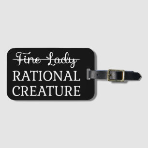 Überzeugungskraft Jane Austen - Rational Creature Gepäckanhänger