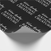 Überzeugungskraft Jane Austen - Rational Creature Geschenkpapier (Ecke)