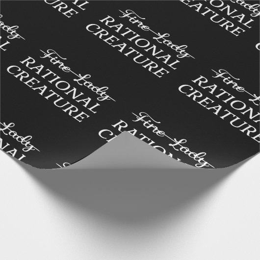 Überzeugungskraft Jane Austen - Rational Creature Geschenkpapier (Ecke)