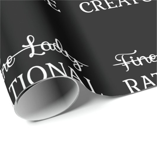 Überzeugungskraft Jane Austen - Rational Creature Geschenkpapier (Rolleneckpunkt)