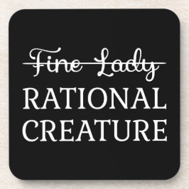 Überzeugungskraft Jane Austen - Rational Creature Getränkeuntersetzer