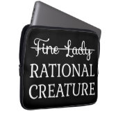 Überzeugungskraft Jane Austen - Rational Creature Laptopschutzhülle (Vorne Rechts)