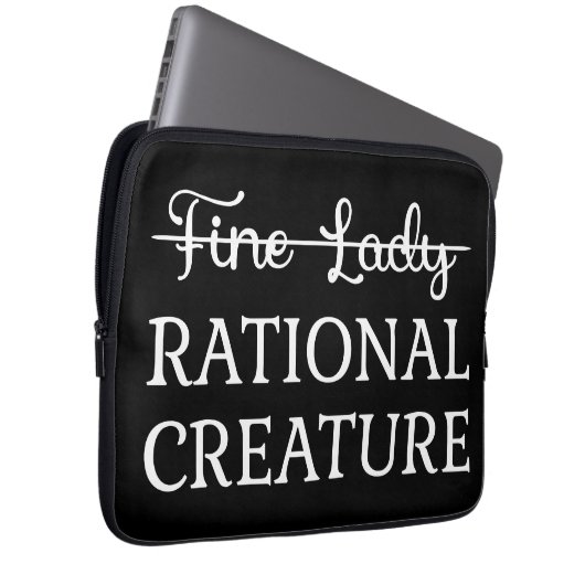 Überzeugungskraft Jane Austen - Rational Creature  Laptopschutzhülle (Vorne Rechts)