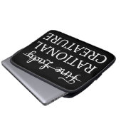 Überzeugungskraft Jane Austen - Rational Creature Laptopschutzhülle (Vorne Knopf)