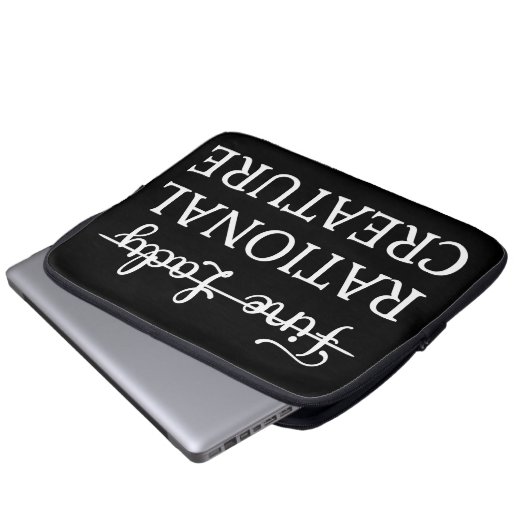 Überzeugungskraft Jane Austen - Rational Creature  Laptopschutzhülle (Vorne Knopf)