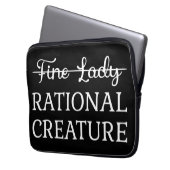 Überzeugungskraft Jane Austen - Rational Creature Laptopschutzhülle (Vorderseite Links)