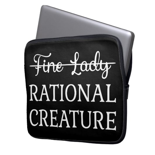 Überzeugungskraft Jane Austen - Rational Creature Laptopschutzhülle (Vorderseite Links)