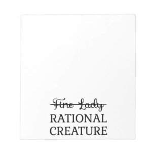Überzeugungskraft Jane Austen - Rational Creature Notizblock