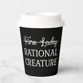 Überzeugungskraft Jane Austen - Rational Creature Pappbecher