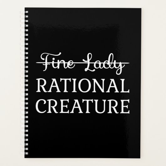 Überzeugungskraft Jane Austen - Rational Creature Planer (Vorderseite)