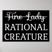 Überzeugungskraft Jane Austen - Rational Creature  Poster (Vorne)