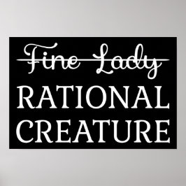 Überzeugungskraft Jane Austen - Rational Creature  Poster