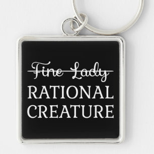 Überzeugungskraft Jane Austen - Rational Creature  Schlüsselanhänger
