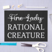 Überzeugungskraft Jane Austen - Rational Creature Seidenpapier (Handwerk)