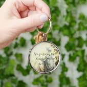 Überzeugungslinie für Jane Austen Portrait Compact Schlüsselanhänger (Hand)