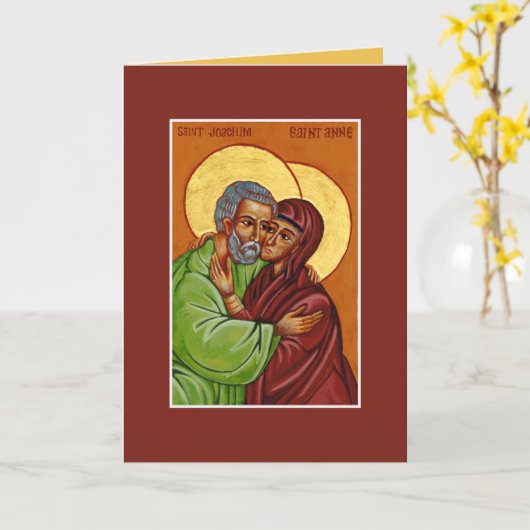 Überziehschutzanlage Anne u. leere Karte (Gelbe Blume)