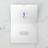 Überziehschutzanlage. Schönes Feiertagskarte (Innenseite)