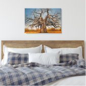 überzogene Canvas des Baobab-Baumes Leinwanddruck (Insitu (Schlafzimmer))