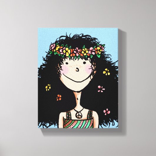 überzogene Canvas, Frühjahrsmännchen Leinwanddruck (Vorderseite)