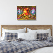 überzogene Leinwand Der Zauberbaum (Insitu (Schlafzimmer))