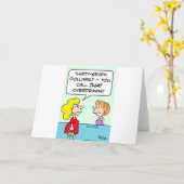 überzogener Aufruf Karte (Gelbe Blume)