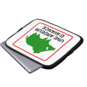 Überzug tragbarer Rechner - eine GLUT IM VORAUS Laptopschutzhülle (Vorne Knopf)