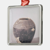 Überzug-Vase verziert mit wallend Linien Silbernes Ornament (Links)
