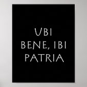 Ubi bene ibi patria poster (Vorne)
