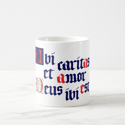 Ubi Caritas Kaffeetasse (Mittel)