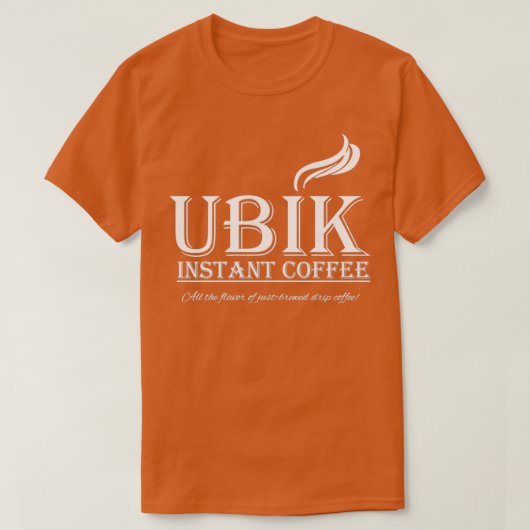 Ubik-Sofortkaffee T-Shirt (Design vorne)
