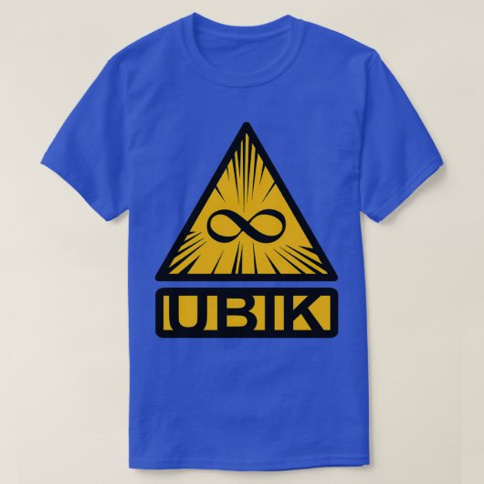 Ubik-Unendlichkeitsexplosion T-Shirt (Design vorne)
