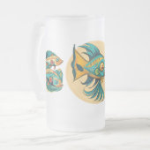 Ubiquist Mattglas Bierglas (Vorderseite Links)