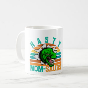 ÜBLE MOM-SAURIER - MUTTERTAG T-REX DINO MUTTER KAFFEETASSE