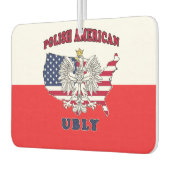 Ubly Michigan Polish Autolufterfrischer (Links)