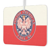Ubly Michigan Polish Eagle Autolufterfrischer (Links)