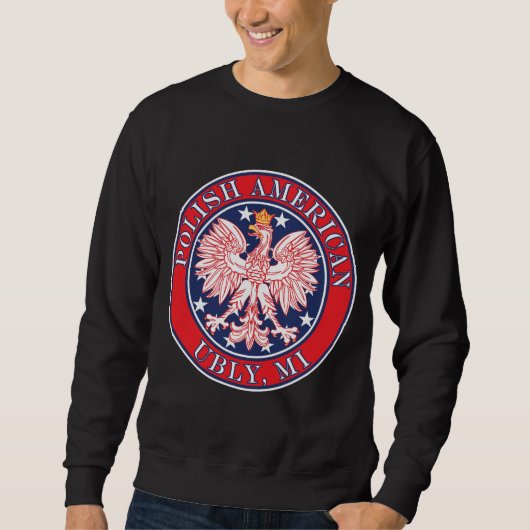 Ubly Michigan Polish Sweatshirt (Vorderseite)