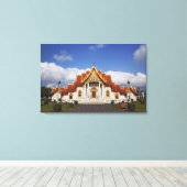 Ubosot Hall or Bot, Wat Benchamabophit, Bangkok, Leinwanddruck (Insitu (Holzboden))