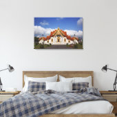 Ubosot Hall or Bot, Wat Benchamabophit, Bangkok, Leinwanddruck (Insitu (Schlafzimmer))