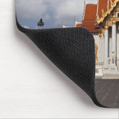 Ubosot Hall or Bot, Wat Benchamabophit, Bangkok Mousepad (Ecke)