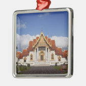 Ubosot Hall or Bot, Wat Benchamabophit, Bangkok Silbernes Ornament (Links)
