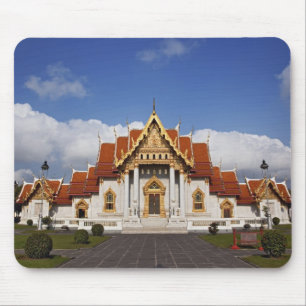 Ubosot-Halle oder Bot, Wat Benchamabophit, Bangkok Mousepad